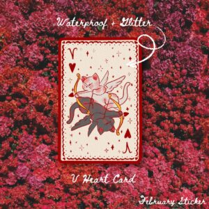 V Heart Card